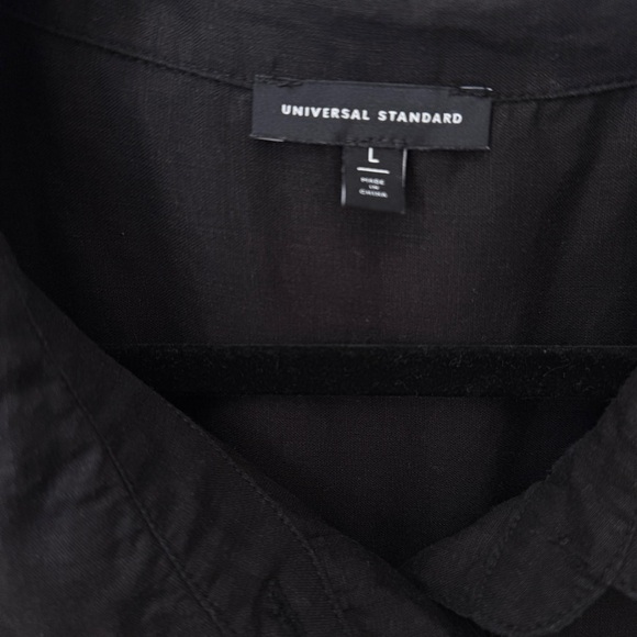 Universal Standard High-Low Dawn Stretch‎ Linen Tunic - Picture 10 of 10